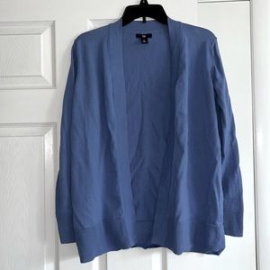 Women’s Gap long sleeve blue cardigan. Size medium